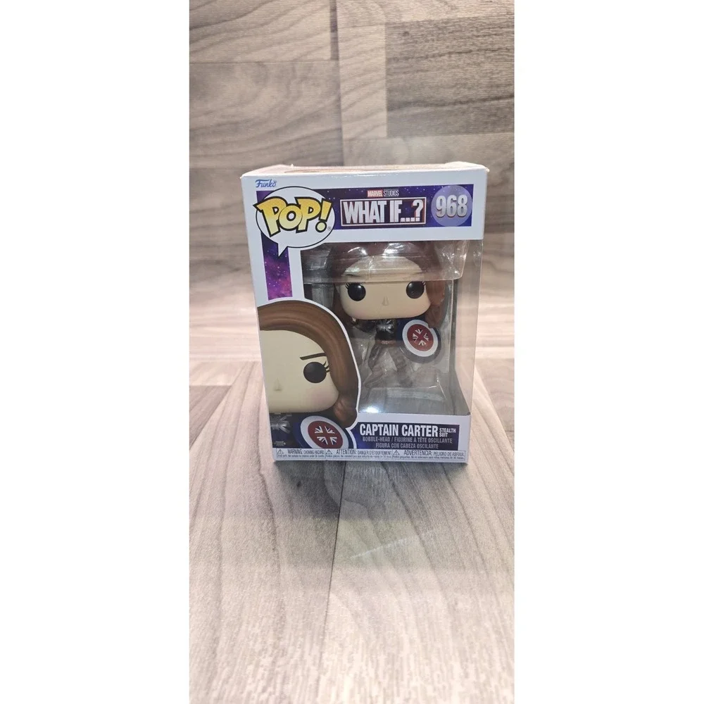 Funko POP! Marvel: What If...? - Captain Carter [Stealth Suit] #968